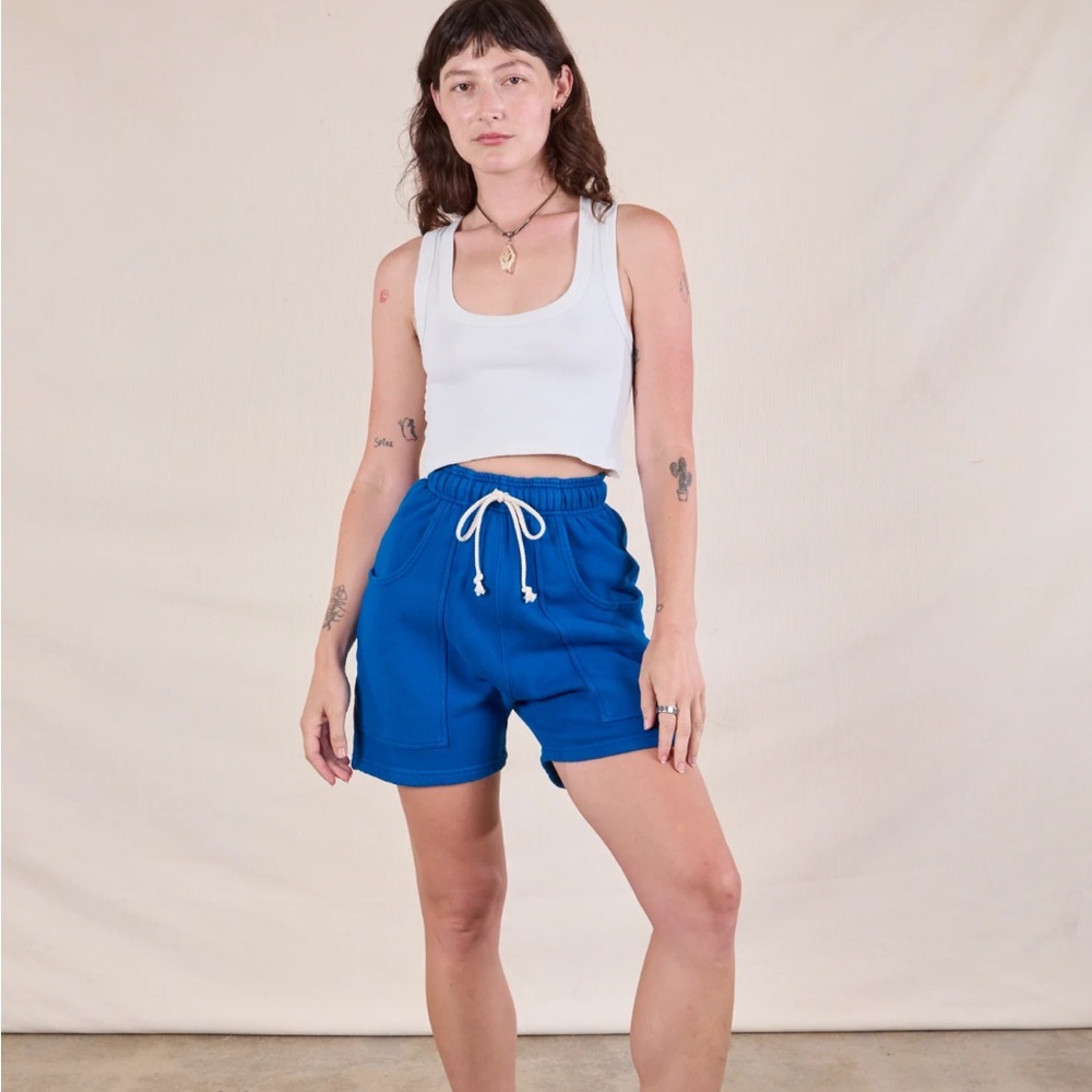 BBP Heavyweight Terry Sweat Shorts Royal Blue
